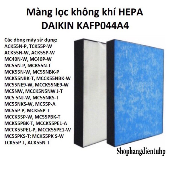Màng lọc Daikin vầng Trăng KAFP044A4 (390 x 245 x 45mm )