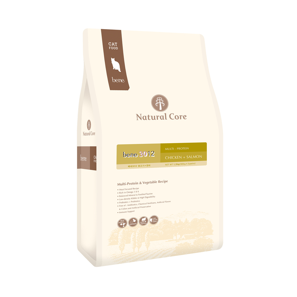 [10kg] natural core cat food