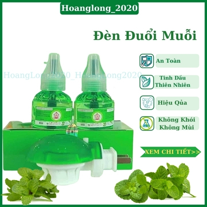 combo 2 bộ đèn + 6 lọ tinh dầu