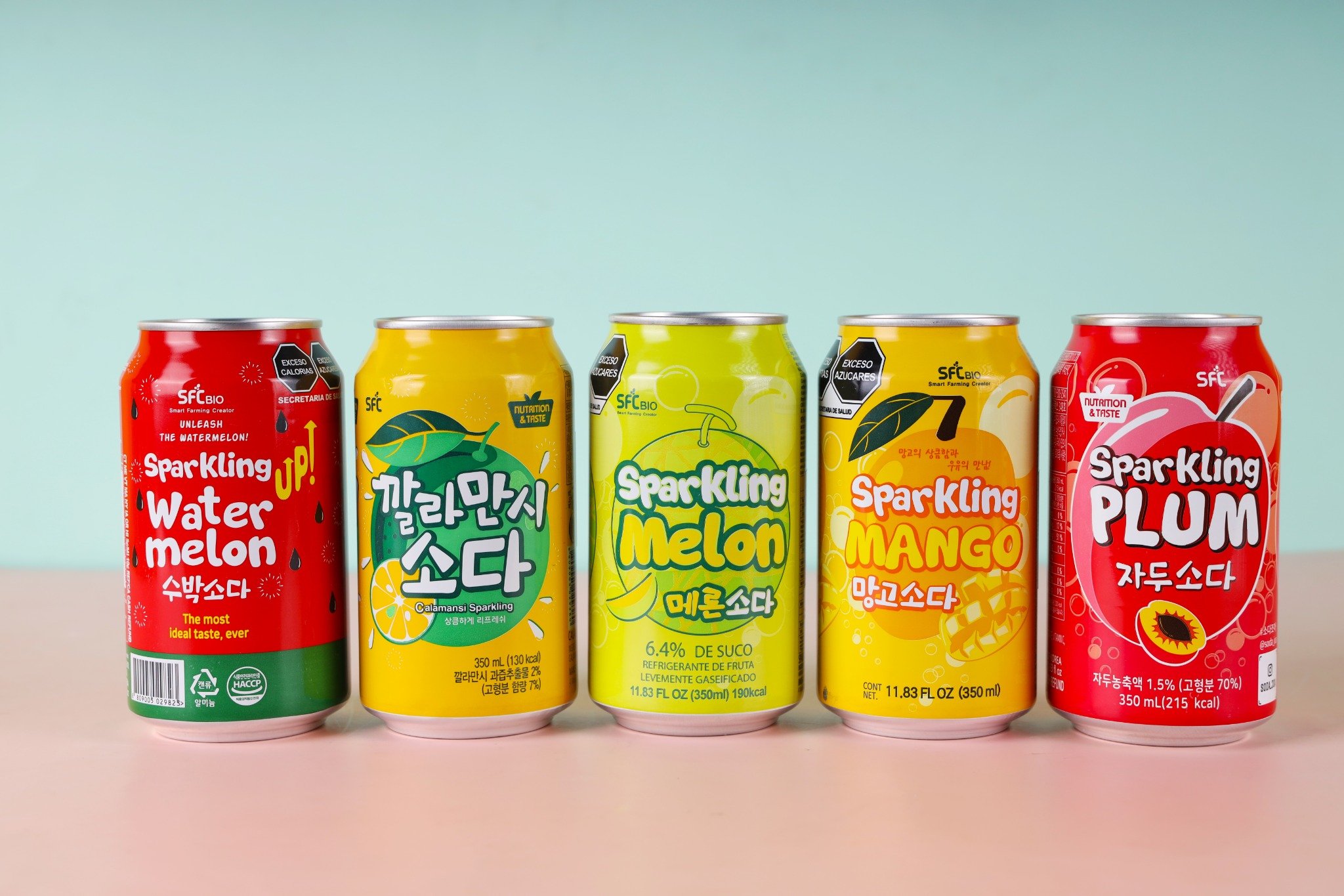 1 Lon Nước Soda SFC Hàn Quốc Lon 350ml