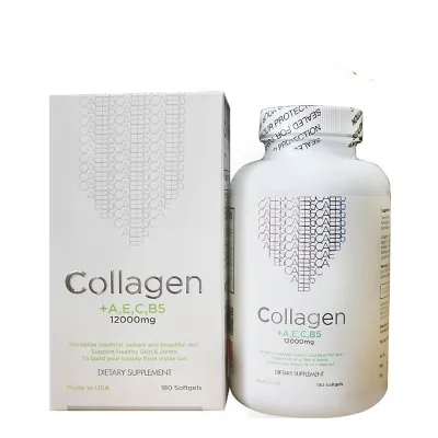 Viên uống bổ sung Collagen +AEC 12000mg Ahlozen 180 viên