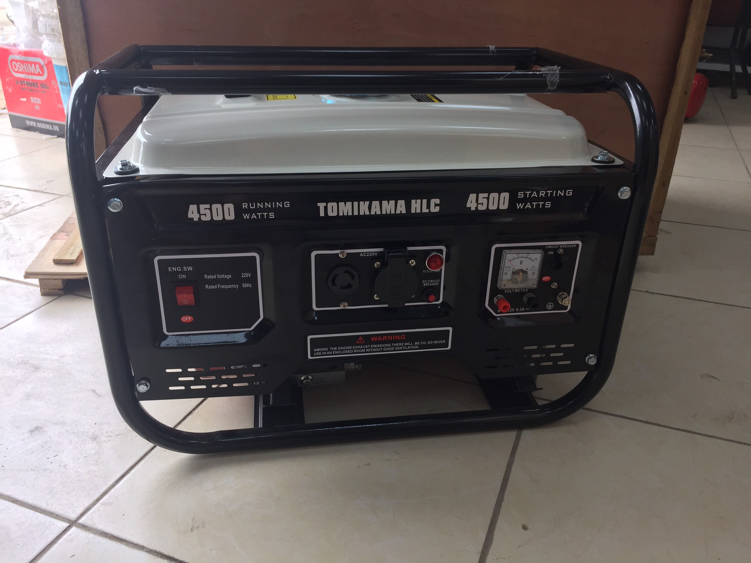 MÁY PHÁT ĐIỆN TOMIKAMA 4500/4500S