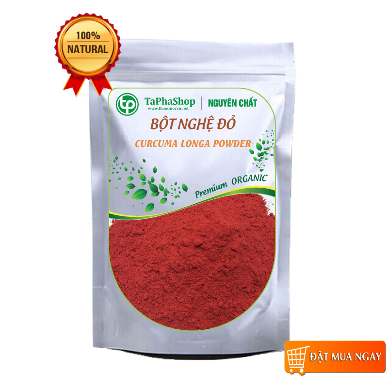 Bột nghệ đỏ nguyên chất 100g - tấn phát