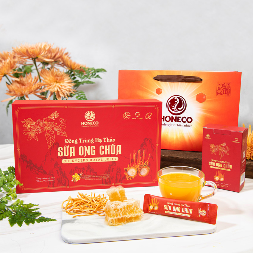 Đông Trùng Hạ Thảo Sữa Ong Chúa