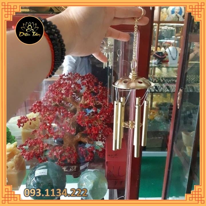 brass wind chime