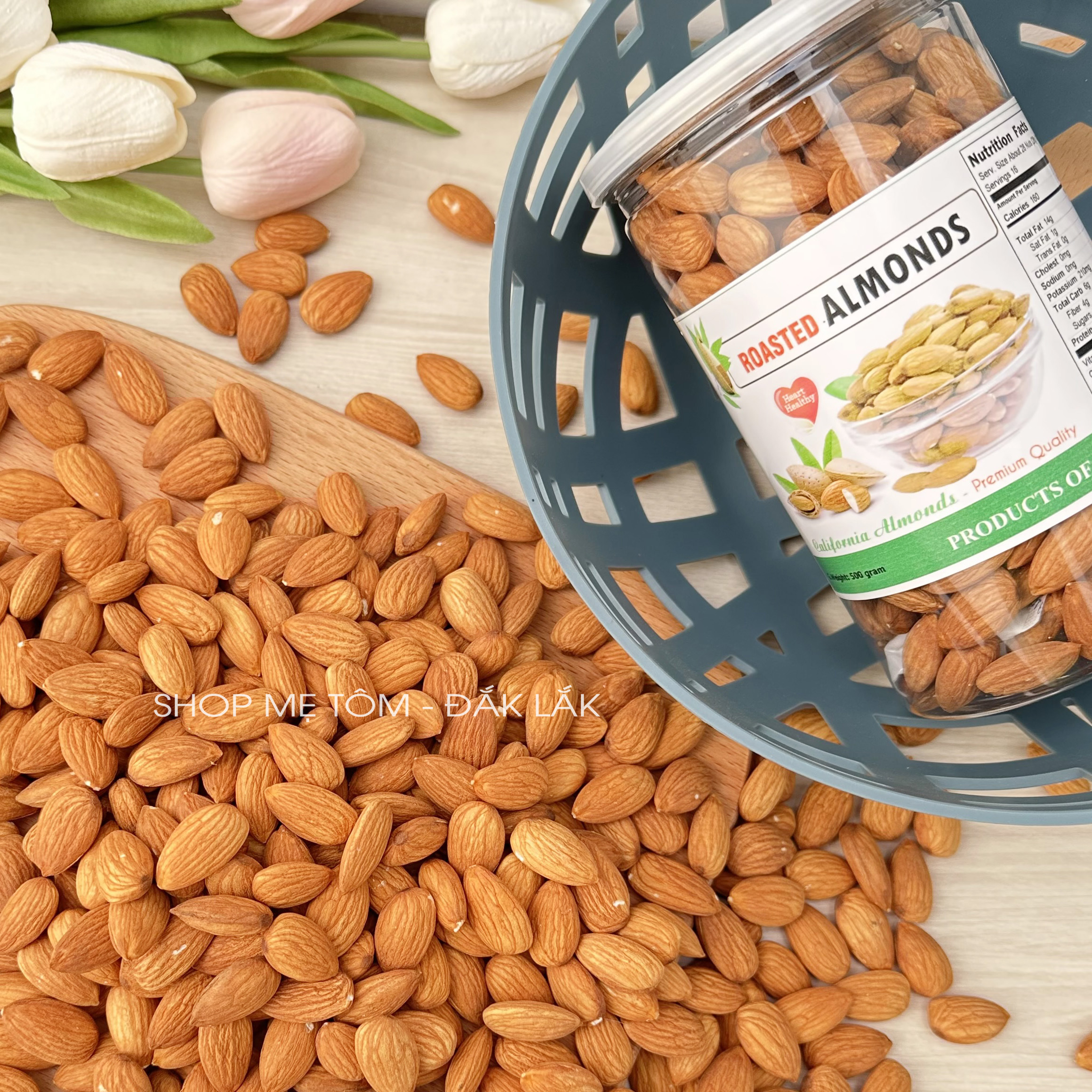 HẠT HẠNH NHÂN CHUẨN NHẬP KHẨU SHOP MẸ TÔM