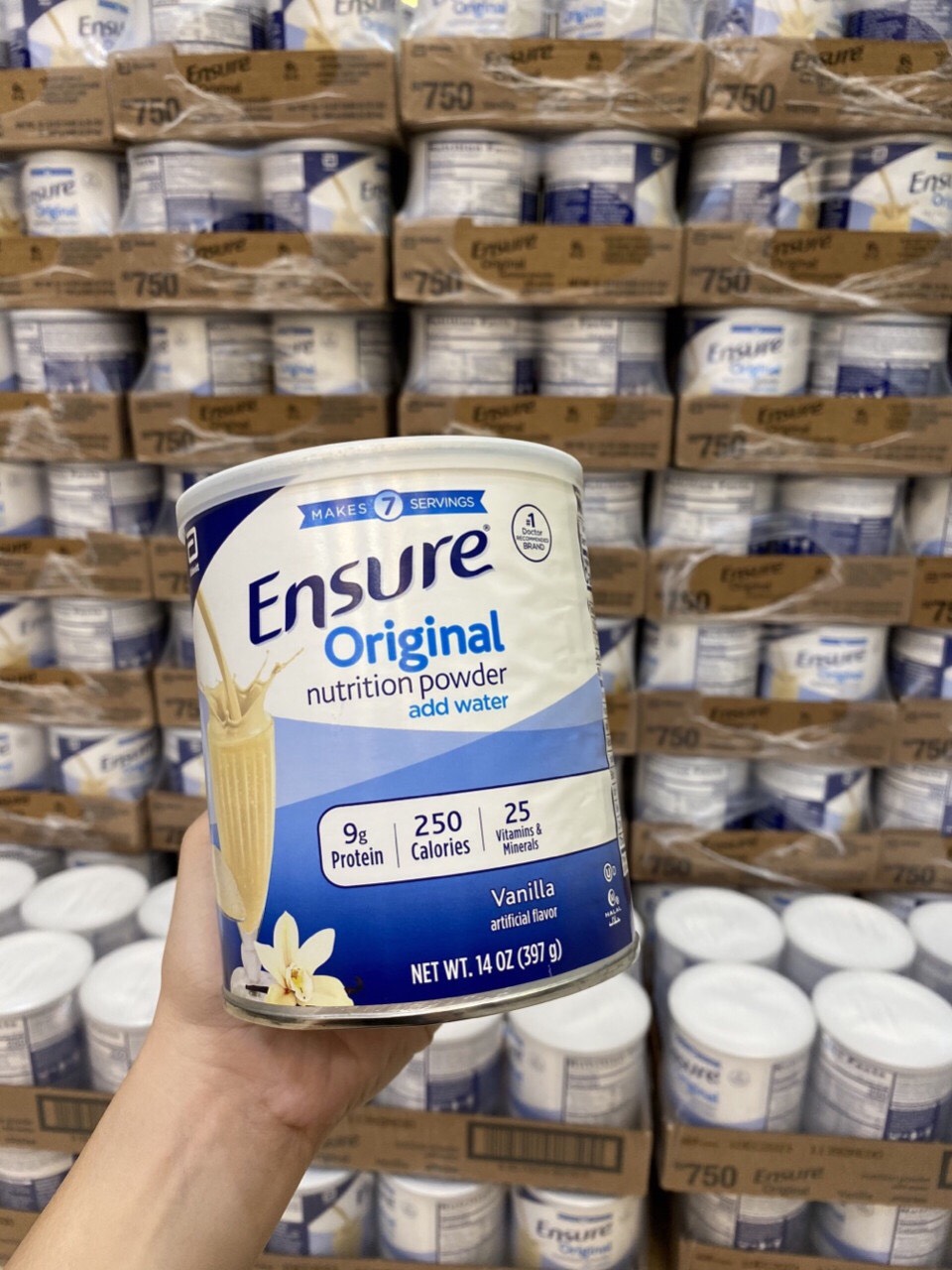 Sữa Ensure Mỹ Original Nutrition Powder 397g