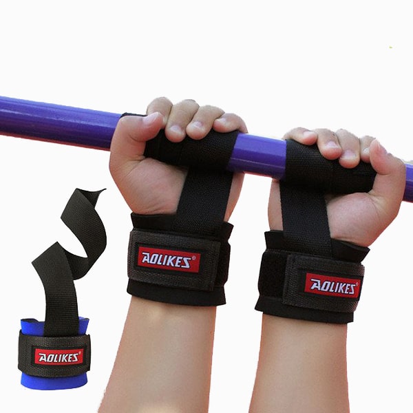 Dây Kéo Lưng Lifting Straps Tập Deadlift Xà Đơn Aolikes (1 Đôi)