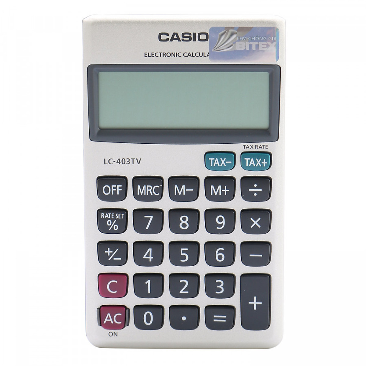 Máy tính bỏ túi casio lc-403tv