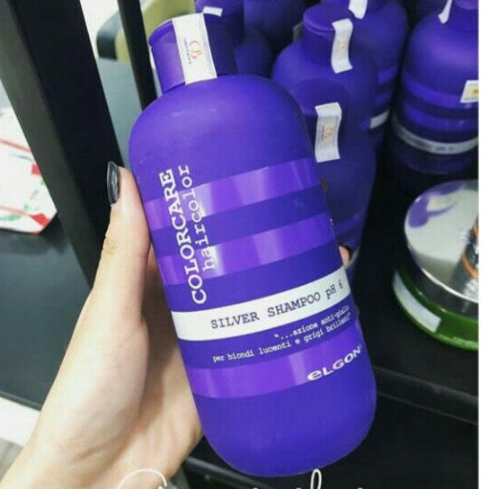 Dầu Gội Khử Vàng Elgon Silver Shampoo
