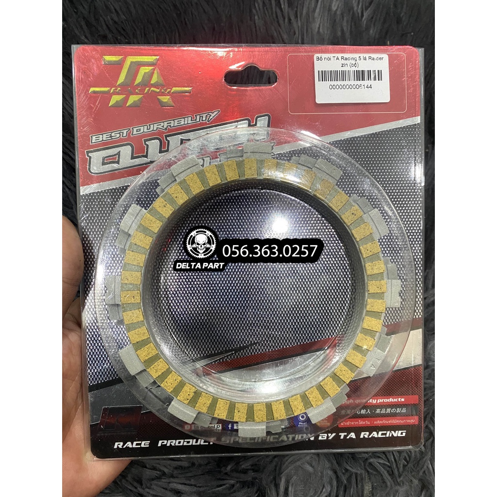 LÁ BỐ NỒI TA RACING RAIDER SATRIA XĂNG CƠ & FI