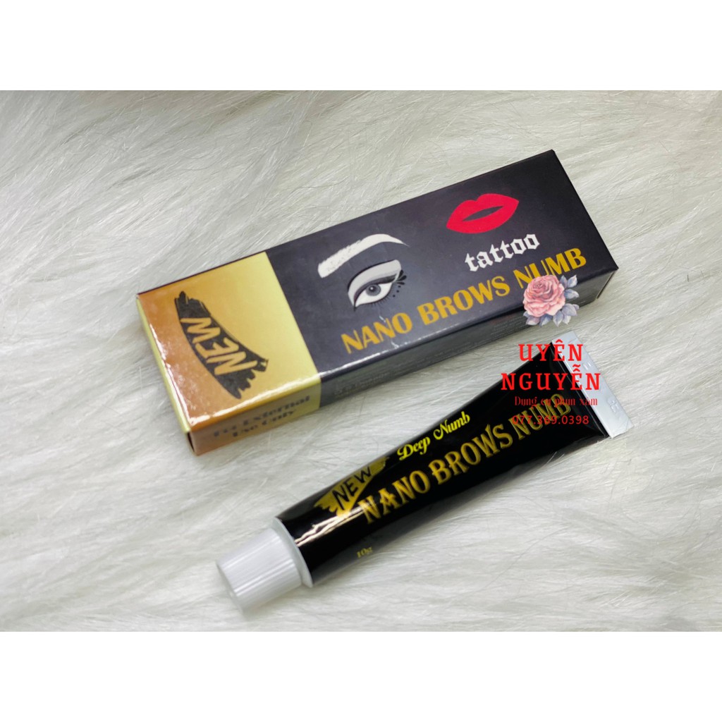 [HCM] Kem ủ tê NANO đen dùng trong phun xăm