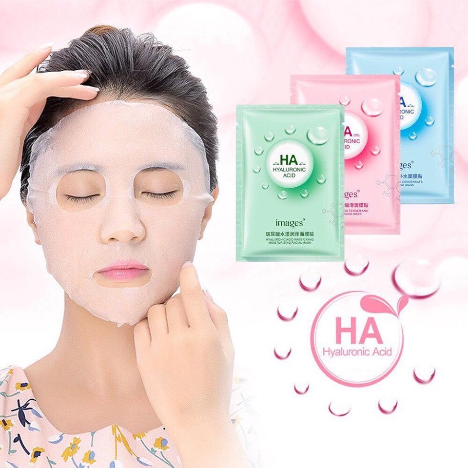 Mặt Nạ HA cấp ẩm trắng da