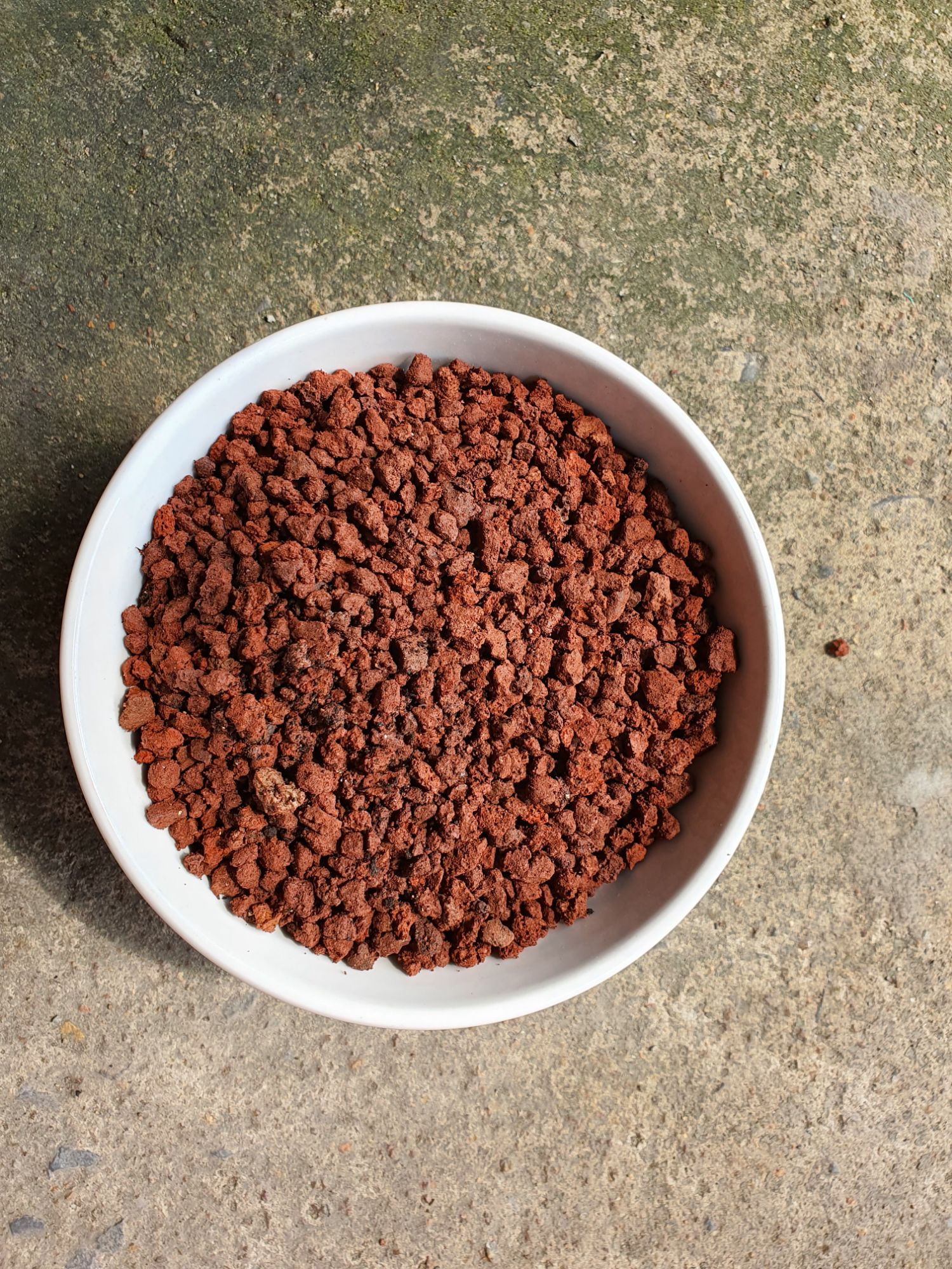 1kg Đá nham thạch Lava Đỏ size 3 - 6 mm
