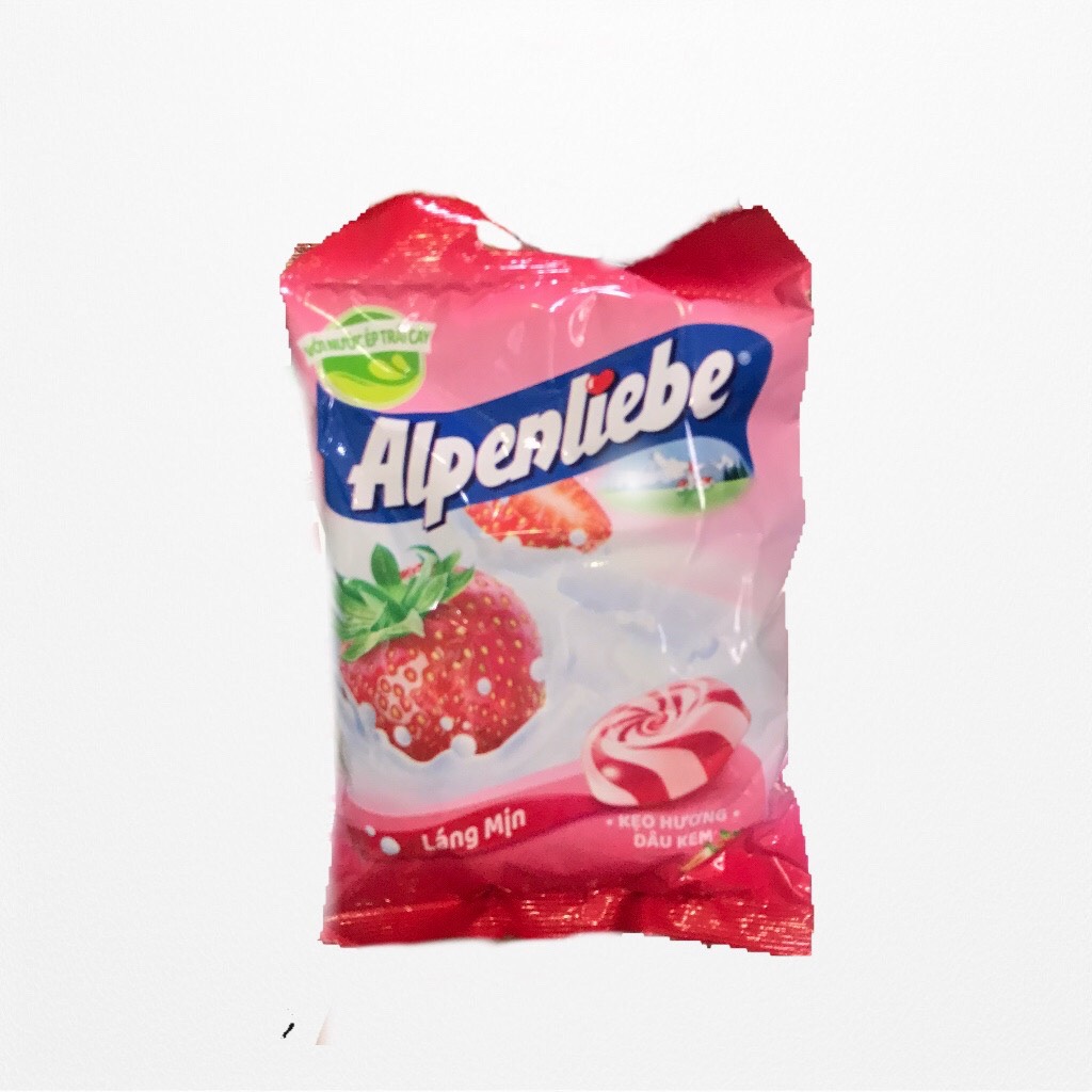 Kẹo Hương Dâu Kem Alpenliebe (Gói 115.5g-nhỏ)