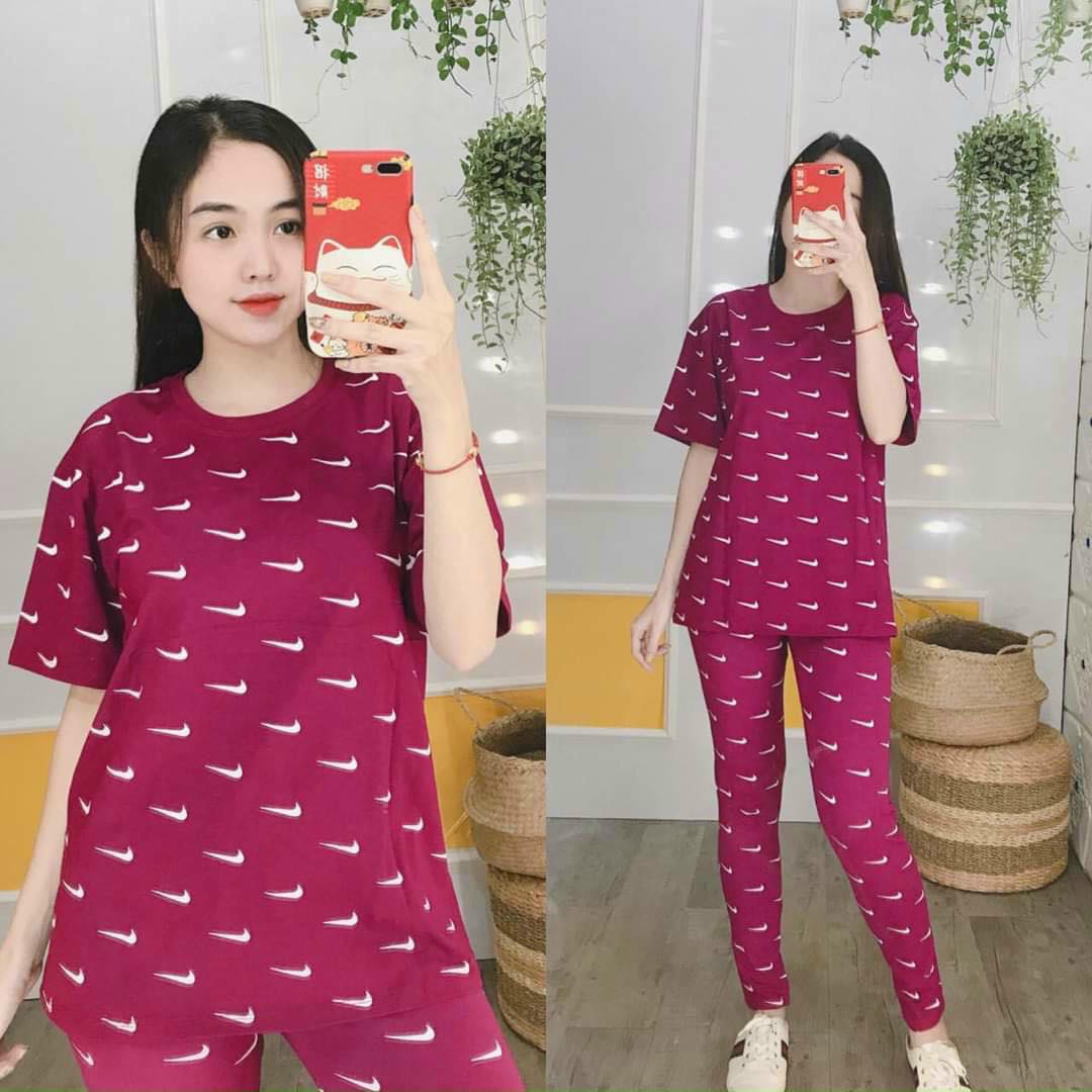 BỘ COTTON ÁO TAY NGẮN QUẦN DÀI