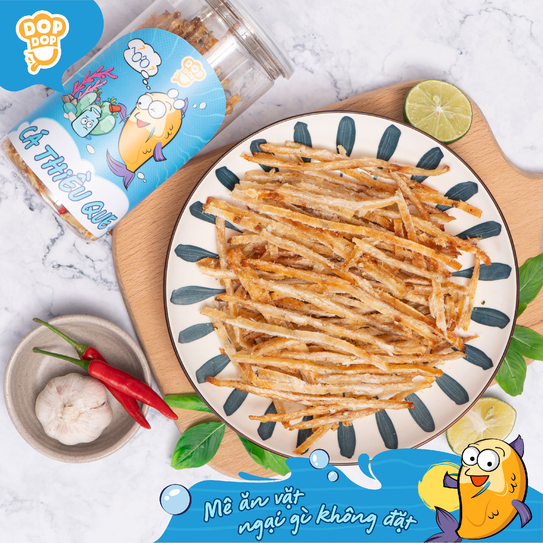 Combo 2 Hộp Cá Thiều Que 250G Ngon Rẻ Chất Lượng