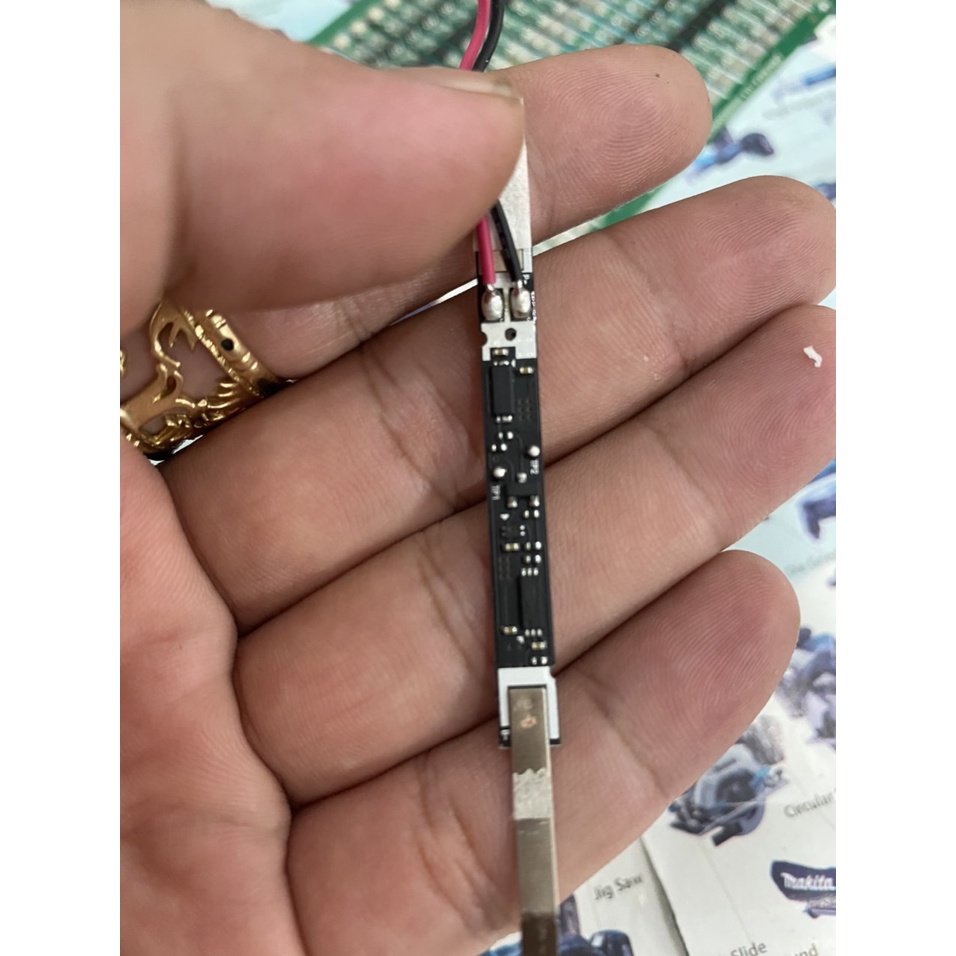 Mạch Bảo Vệ 1s 3.7v 3A Bms Cho Pin Li-ion 18650.