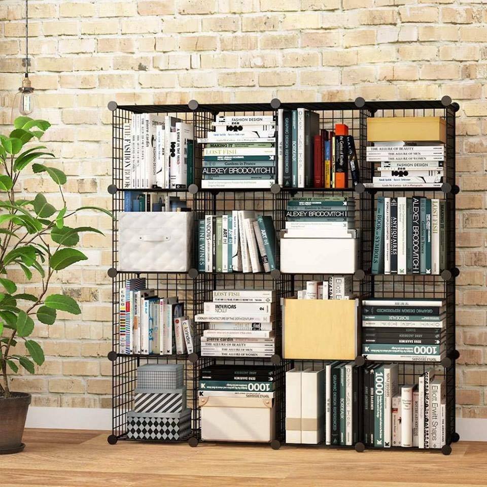 [HCM]Kệ Lưới Lắp Ghép Thông Minh 16 ô .