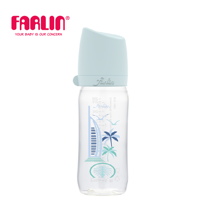 Bình Sữa Nhựa Cổ Rộng Mẫu Mới FARLIN -280ml