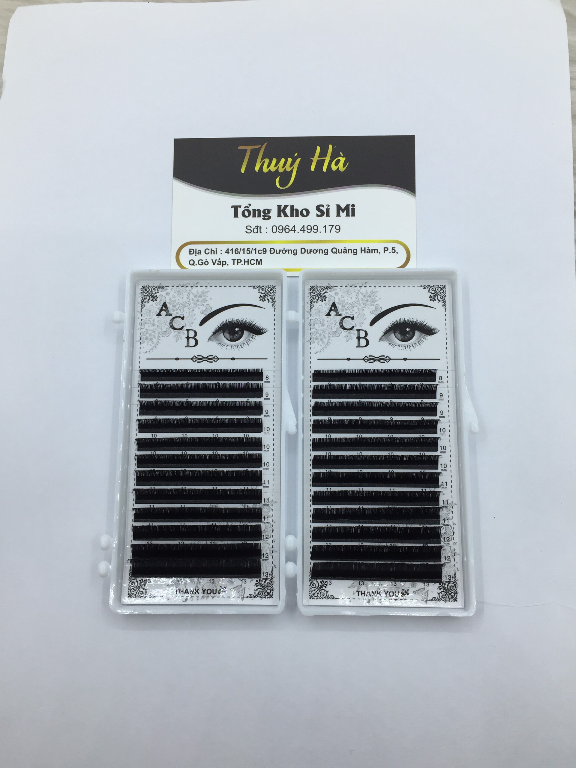 Mi ACB Mix Độ Cong C - D -CC -U - Thúy Hà Eyelash