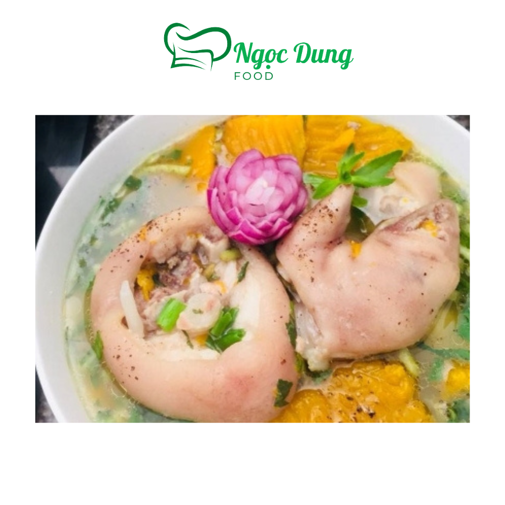 Giò heo gân cắt khoanh 900g (giao tphcm)