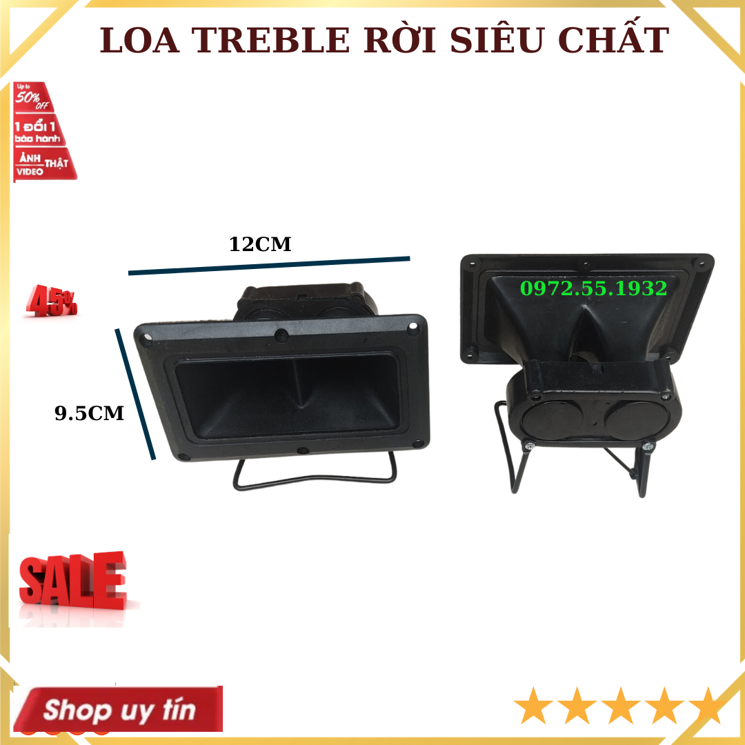 Đôi loa tép thạch anh E20 -bổ sung âm tép - giá 1 đôi