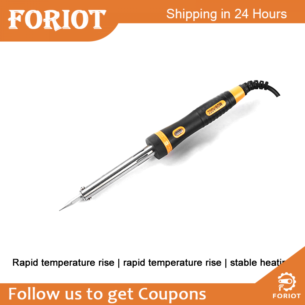 Foriot 60W 220V External Heat Thermostat with Lamp Soldering Iron Household Repair Tools 60w 220V Electric Soldering Iron