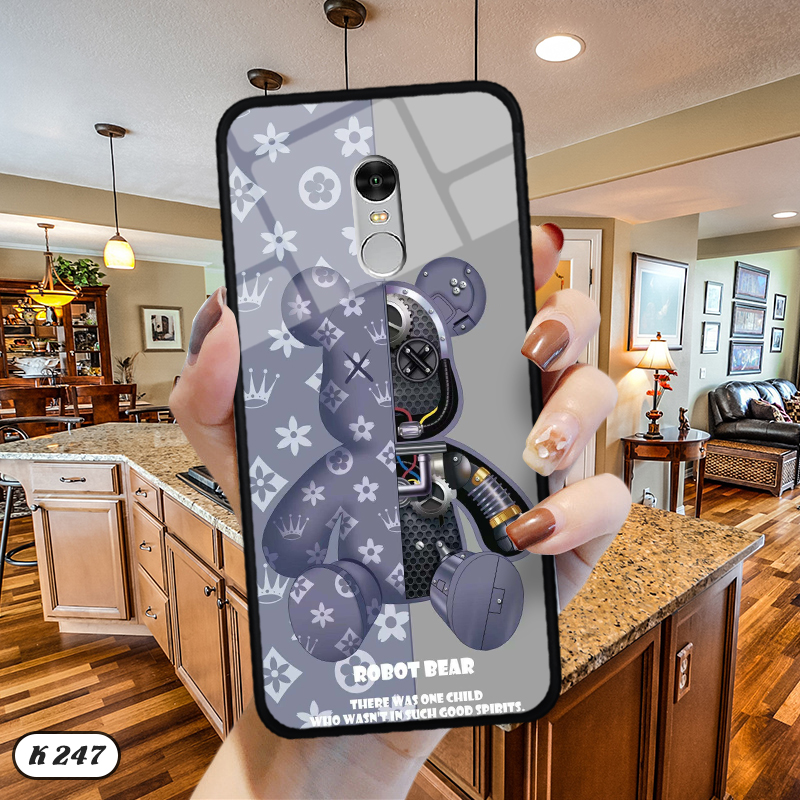 Ốp lưng gấu bearbrick, Kaws, hoạt hình  Xiaomi Redmi Note 4/Note 4X