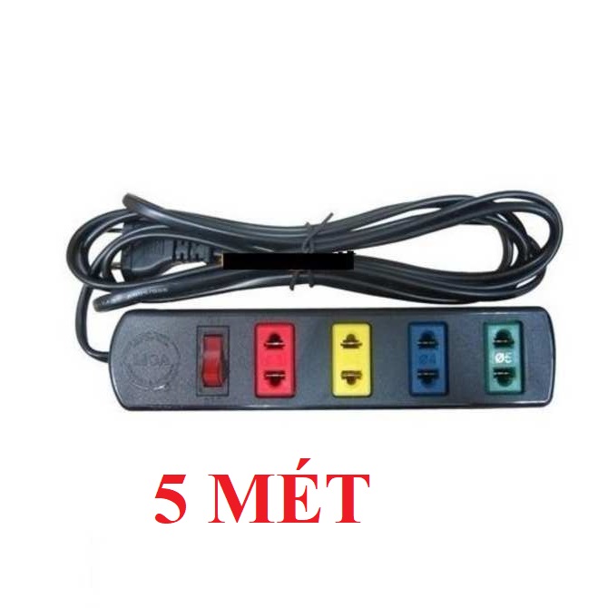 Ổ cắm nối 4 lỗ Lioa 4TS3 (3 Mét) - 4TS5( 5 Mét)