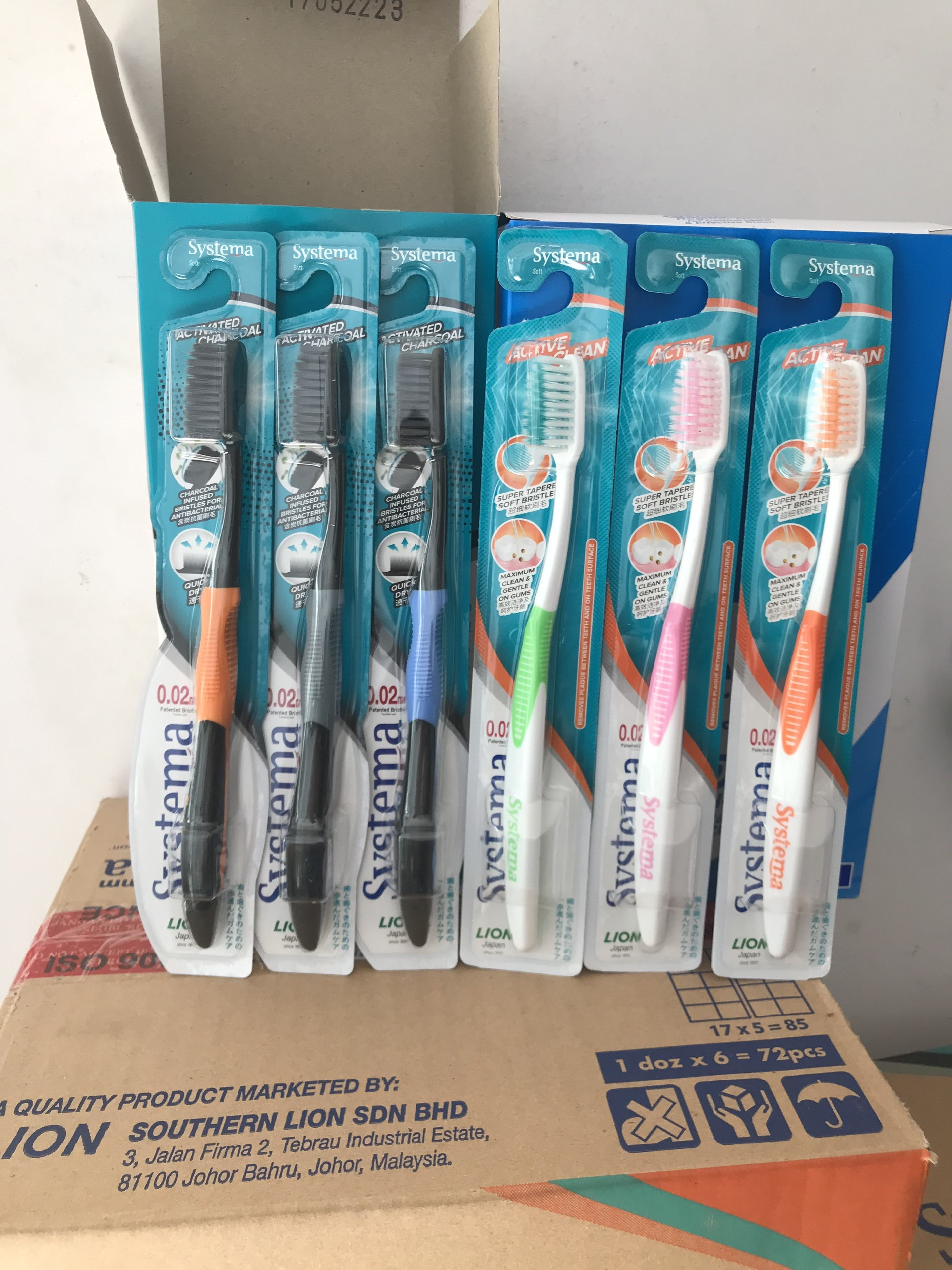 Bàn chải đánh răng Systema Số 1 Nhật Bản Mới