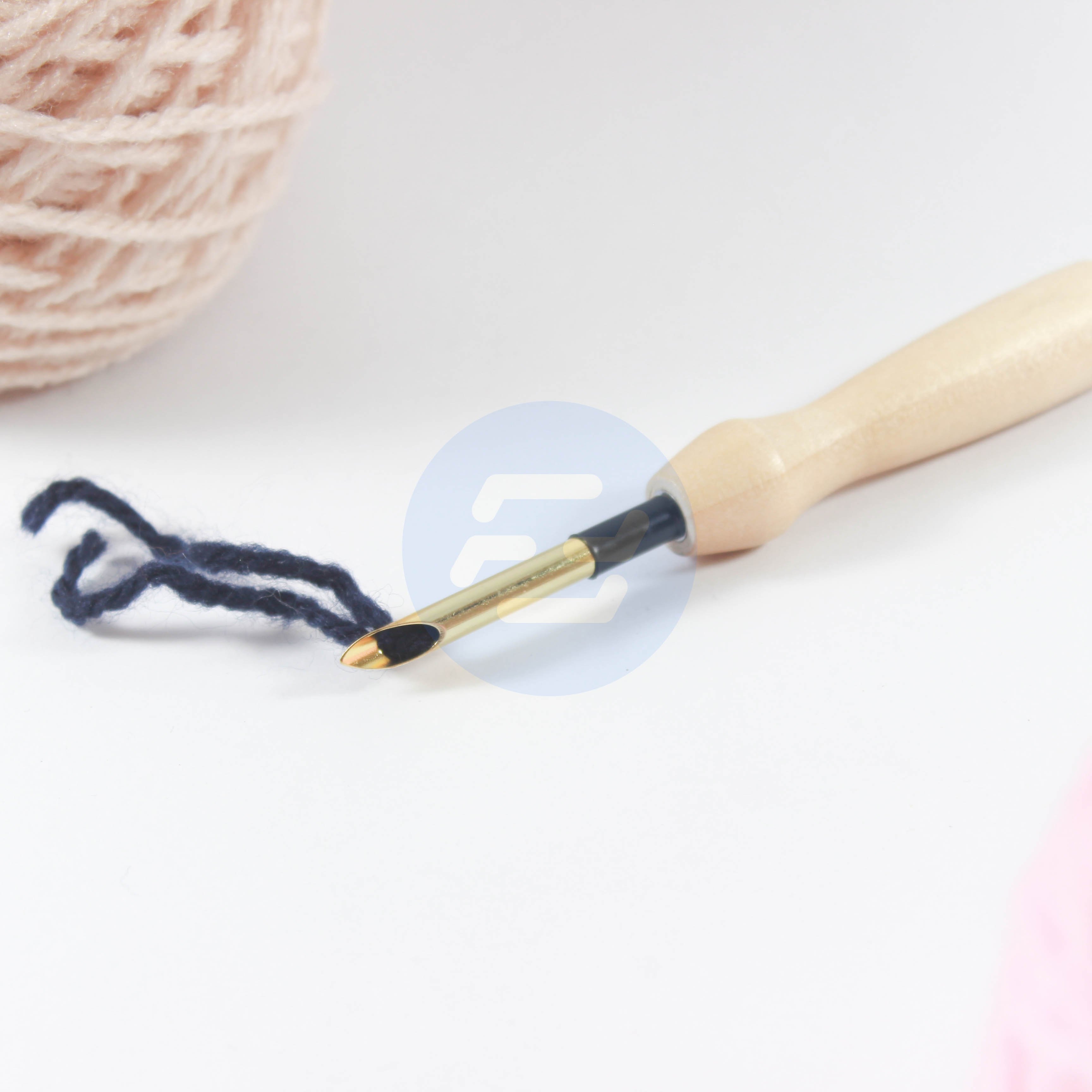 Punch Needle size 5mm, for large wool ~ 3mm