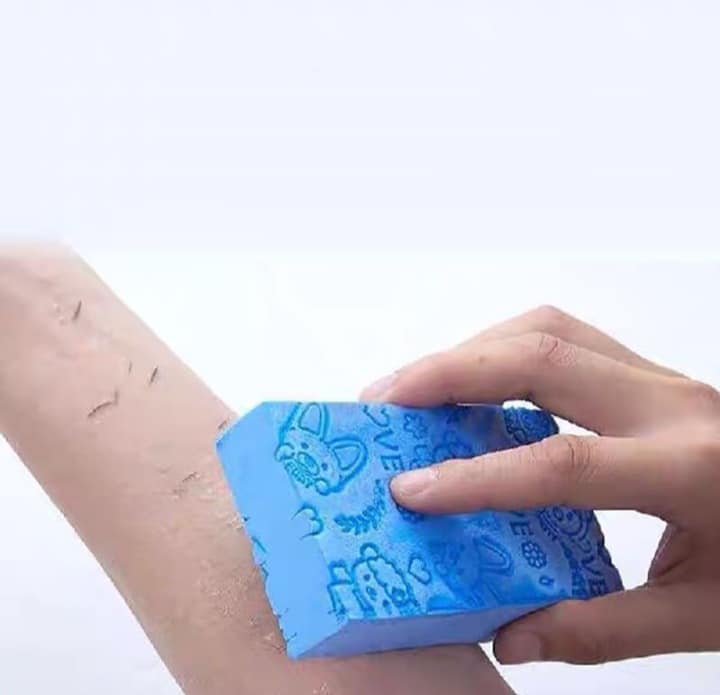 Mút tắm bọt biển tẩy tế bào chết cho da