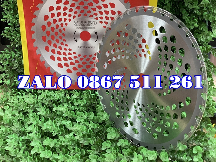 Lưỡi cắt cỏ tròn răng cưa Nhật Bản siêu sắc bén
