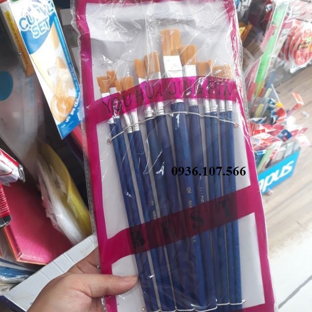 [GIÁ SỐC] Bút Cọ vẽ/ bút lông/ chổi vẽ lông vàng