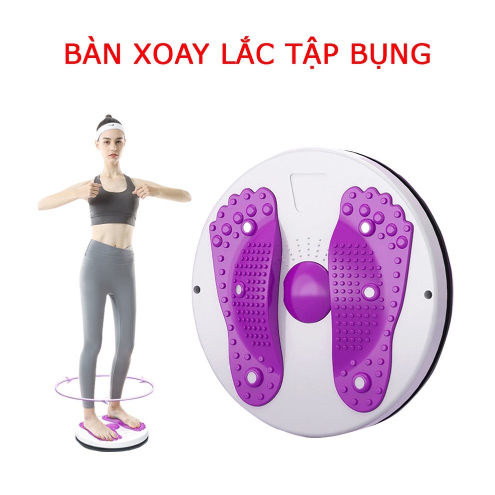 Bàn xoay lắc tập bụng, tập eo thon SAKO