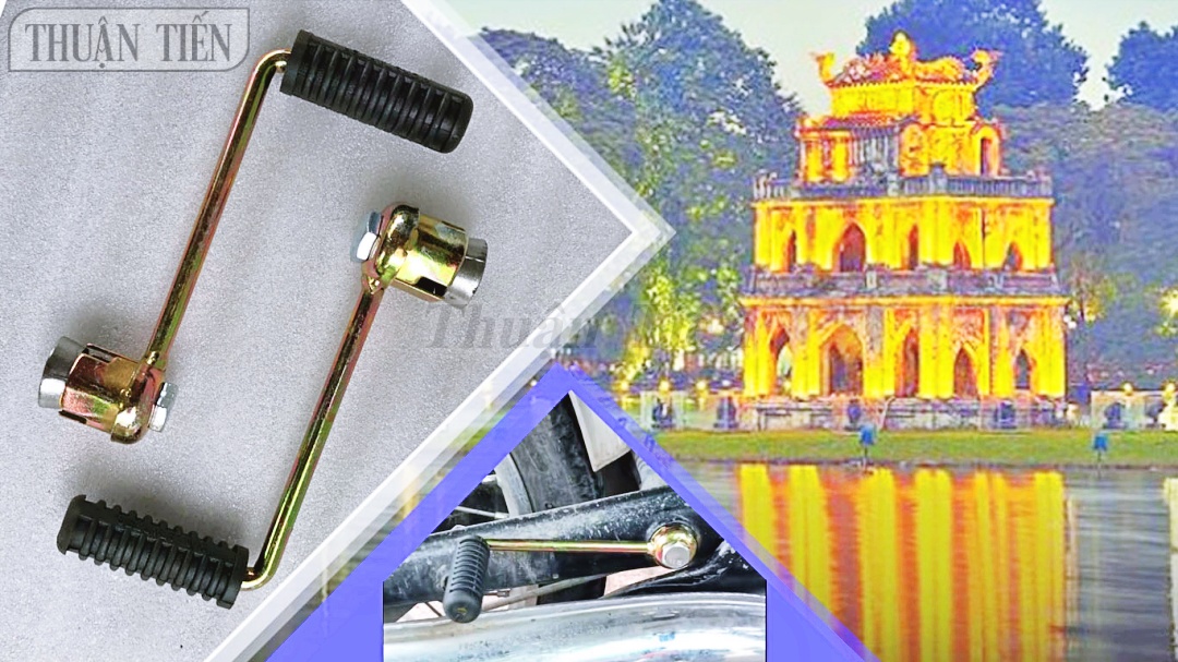 Hanoi style foot pegs for Cup, 67, dream Thai Cup-convenient high-flexible low soup