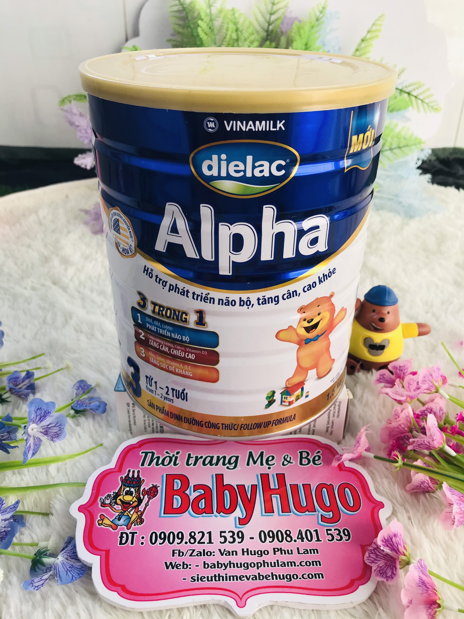[DATE MỚI] Sữa Bột Dielac 3 (1-3 Tuổi) 1.5 kg