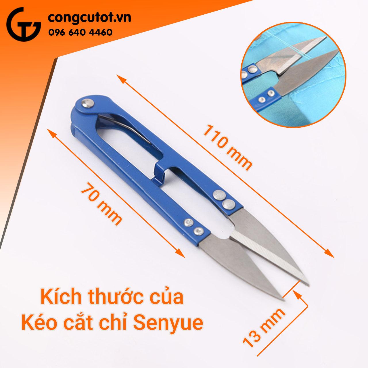 Vỉ 12 Chiếc Kéo cắt chỉ Senyue