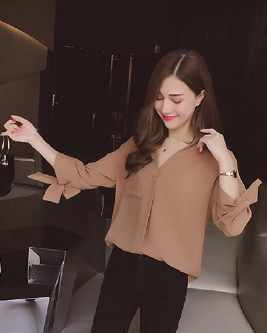 ÁO SƠ MI CÁCH ĐIỆU TAY ANGEL