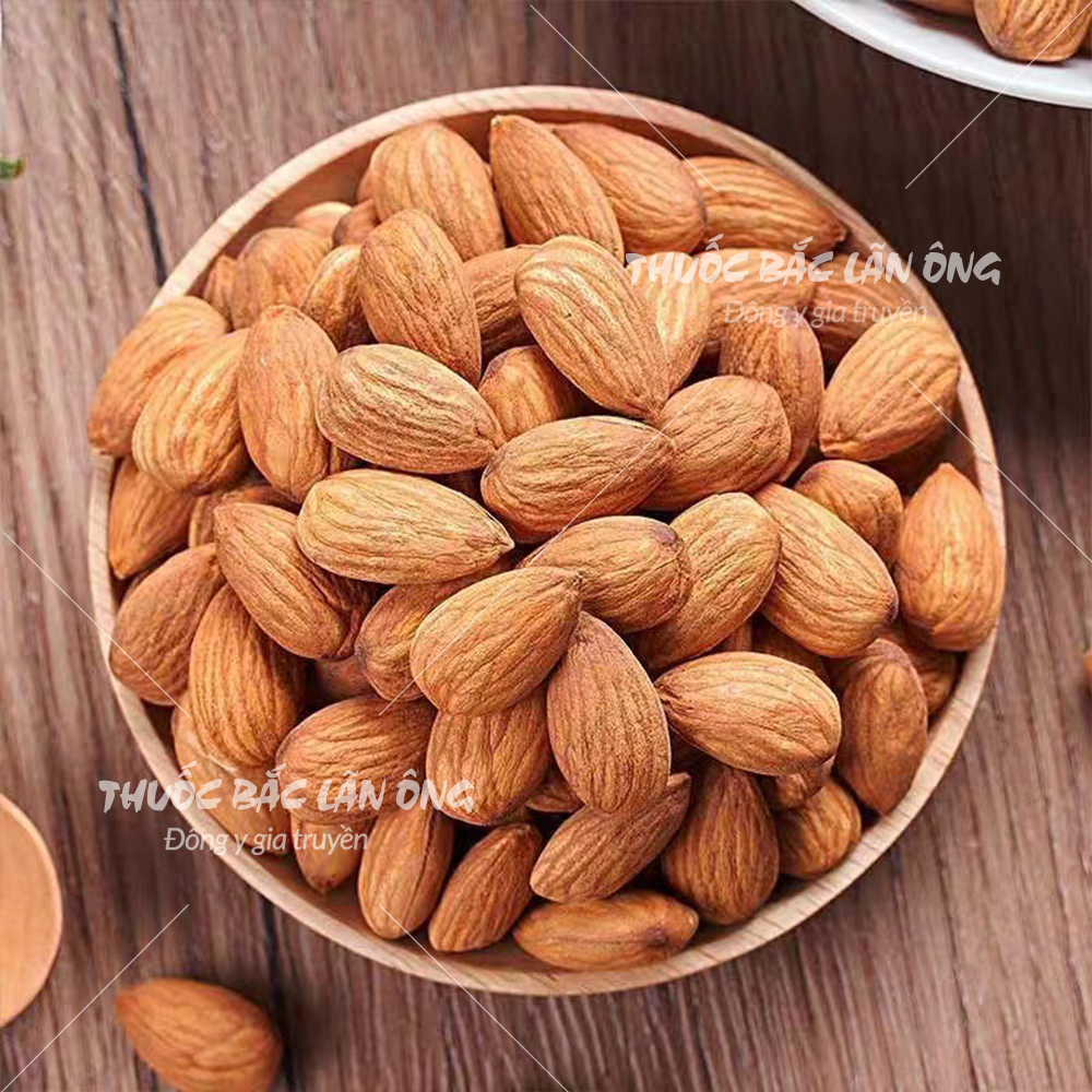 Hạt hạnh nhân 500g, hạt dưỡng dưỡng, nguyên liệu nấu sữa hạt, granola ăn kiêng, tốt cho tim mạch