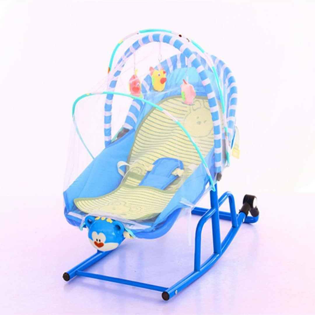 Ghế rung cho bé hàng cao cấp có màn chống muỗi và nhạc