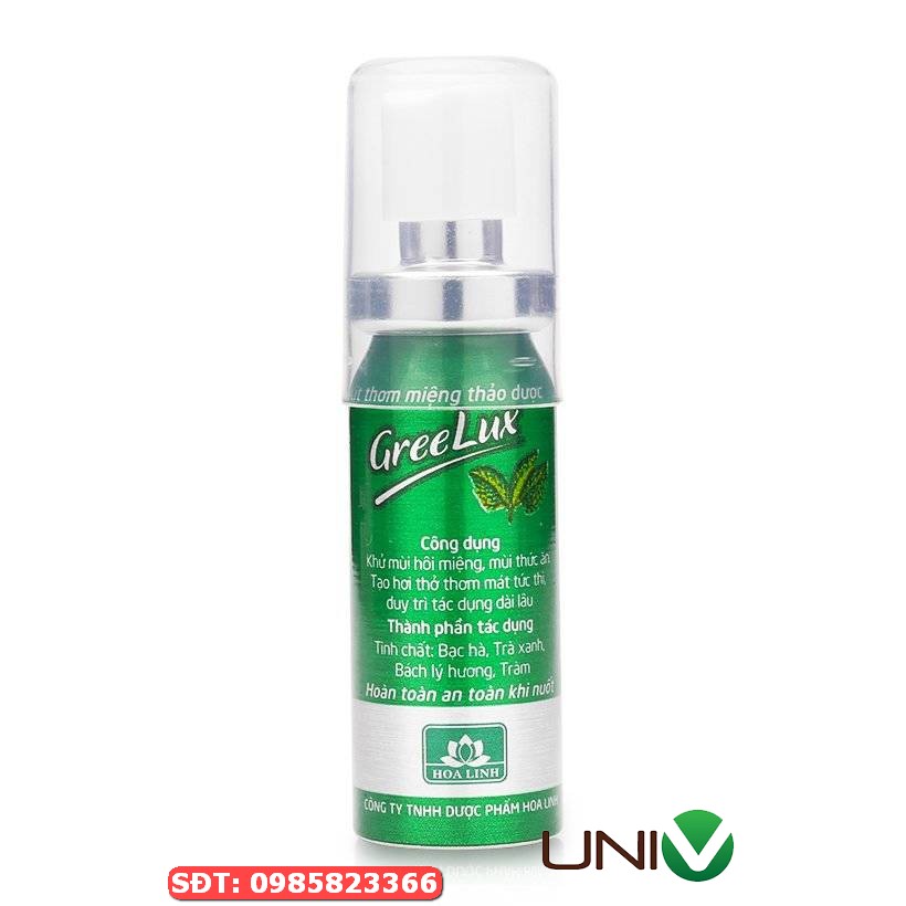 Xịt Thơm Miệng Greelux Extra Cool 12Ml