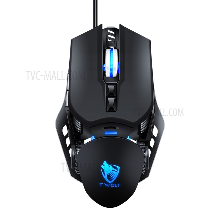 Mouse gaming t-wolf g530 usb - 6400dpi , led change