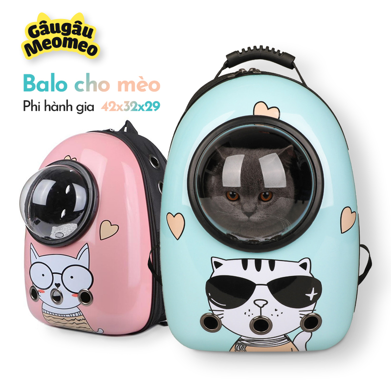 Balo phi hành gia cho mèo