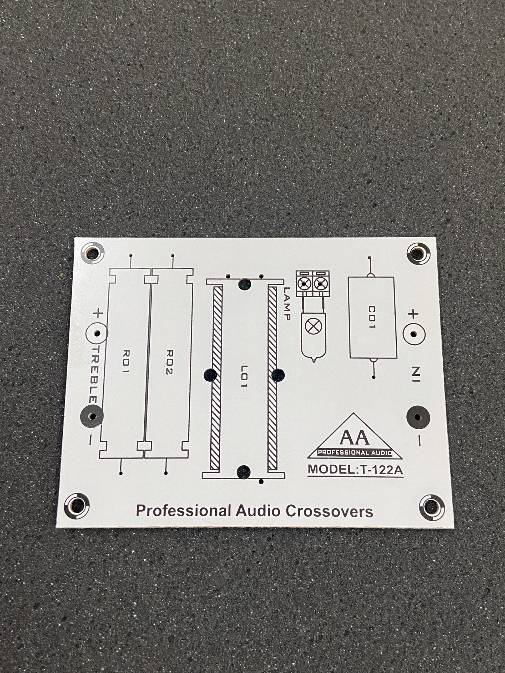 Bo mạch in pcb phân tần loa TREBLE nhỏ gọn( 1 cái)