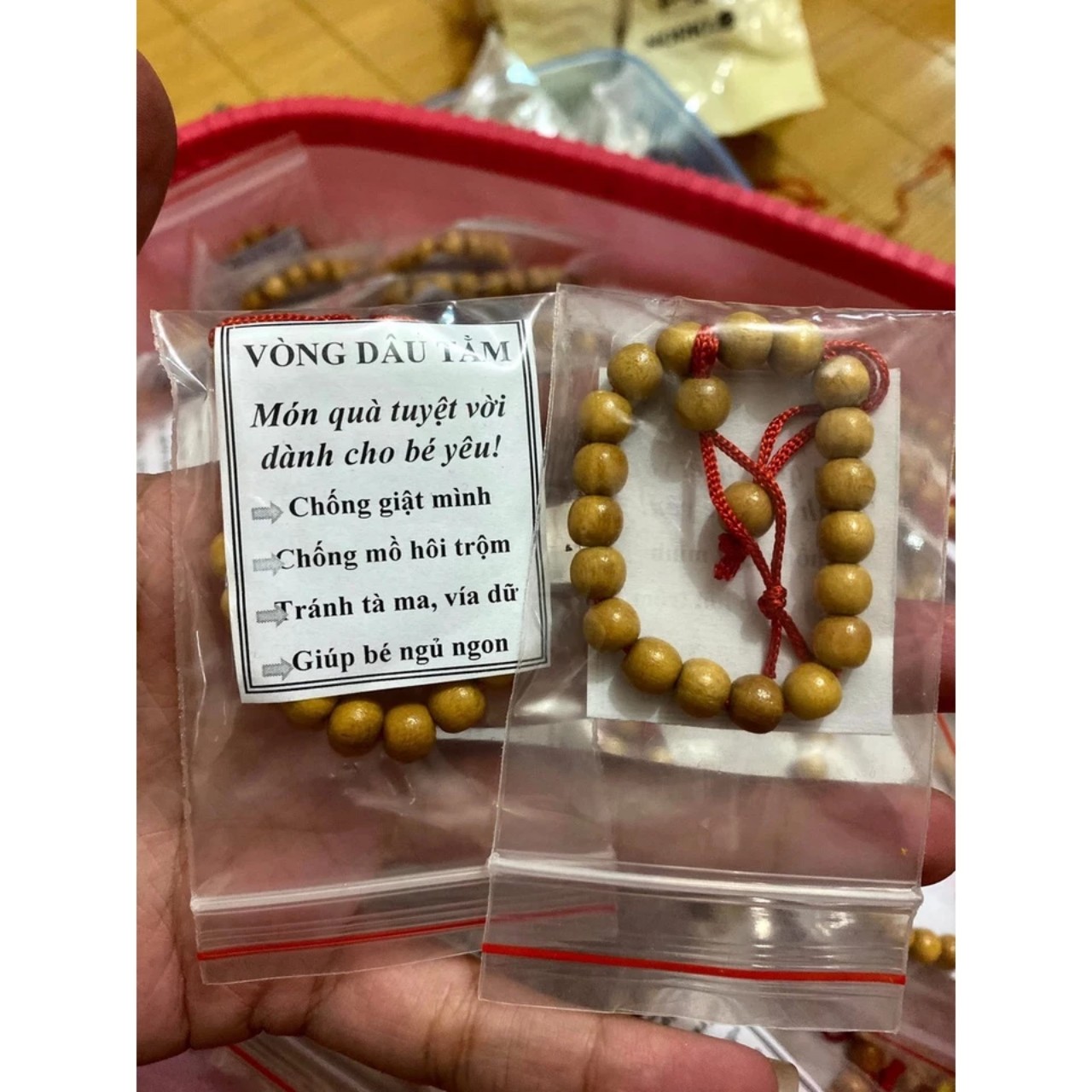 Vòng dâu tằm gốc cho trẻ sơ dinh