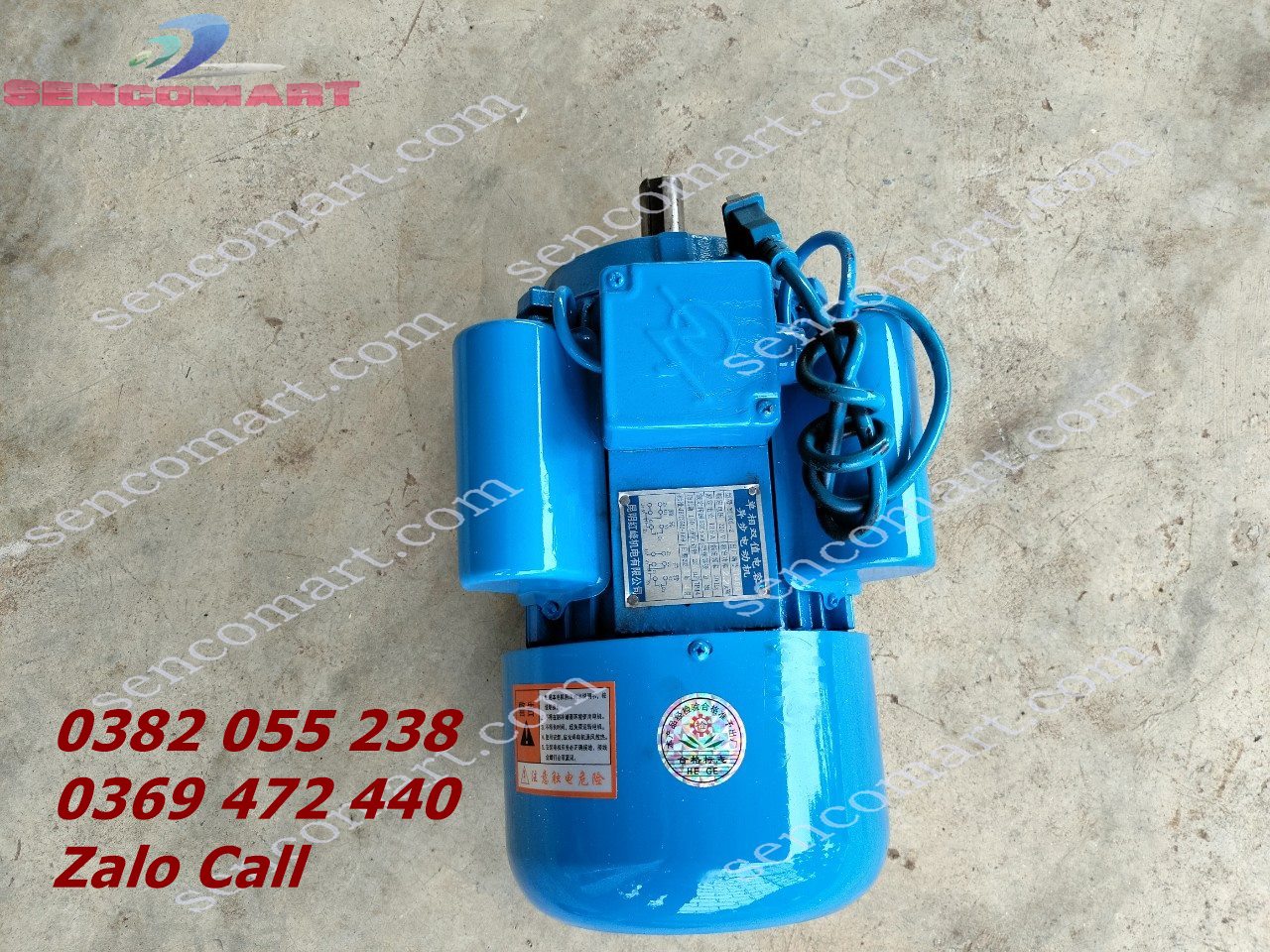 Động cơ mô tơ điện 220v 2,2kw vòng tua 2800v/p dây đồng 100%