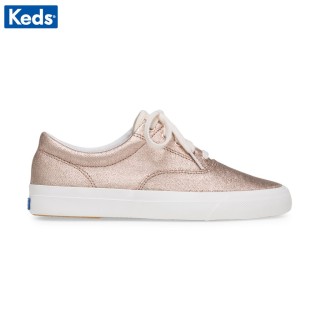 Giày Buộc Dây Lace Up Keds Nữ - Anchor Matte Brushed Canvas Rose Gold thumbnail