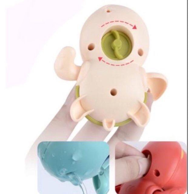 ĐỒ CHƠI HÌNH CON RÙA MINI THẢ BỒN TẮM CHO BÉ